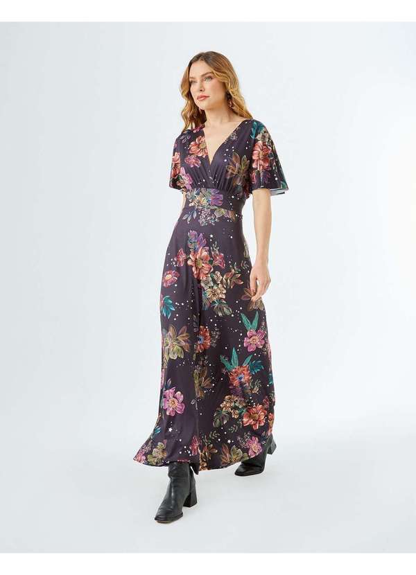 Zinzane - Vestido Zinzane Feminino Olinda Longo - Preto Preto