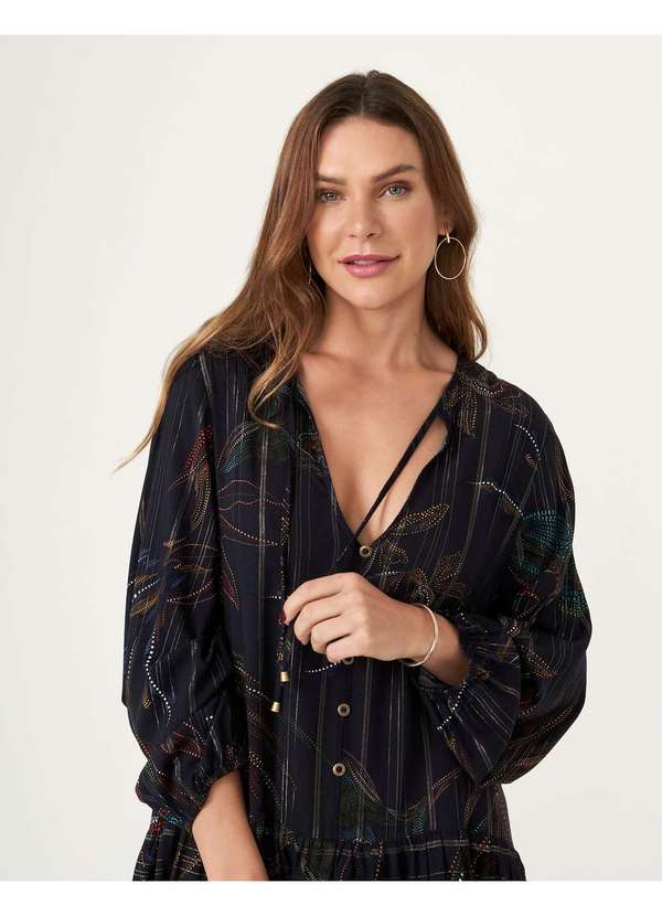 Zinzane - Vestido Zinzane Isadora Marias Preto 2