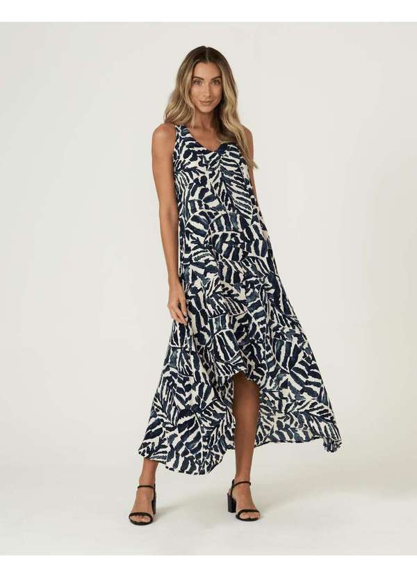 Zinzane - Vestido Zinzane New Longo Dora Branco