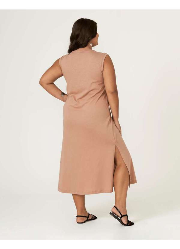 Zinzane - Vestido Zinzane Silk Onca Nude 7