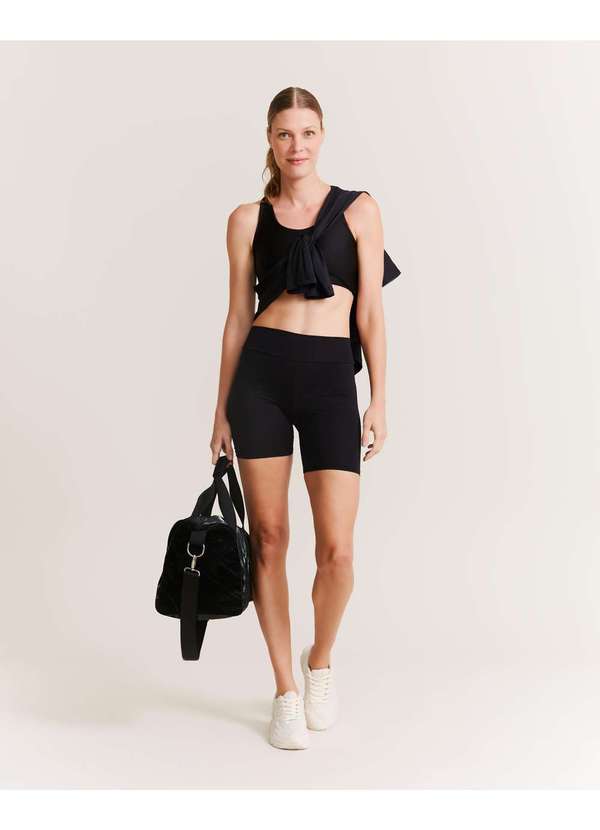 Zinzane - Short Running - Preto Preto