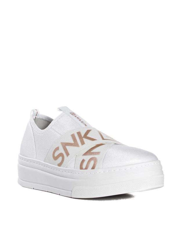 Ramarim - Tênis Feminino Ramarim Flatform Branco Branco