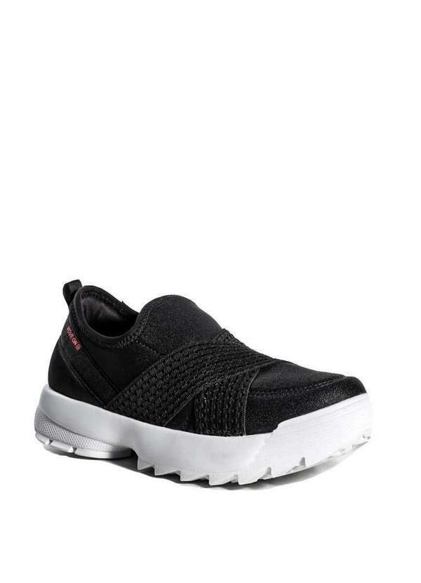 Ramarim - Tênis Feminino sem Cadarço Ramarim Move On Preto Preto