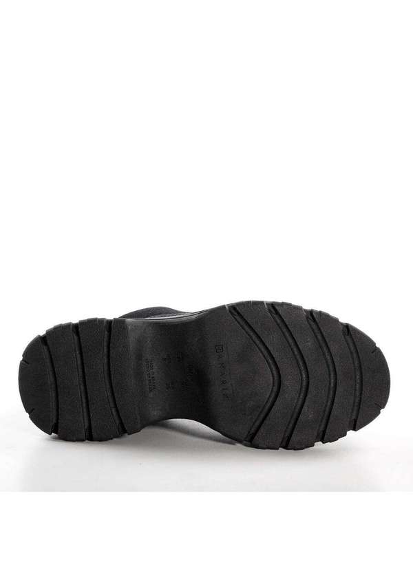 Ramarim - Tênis Platform Ramarim Solado Grosso Casual Preto Preto 5