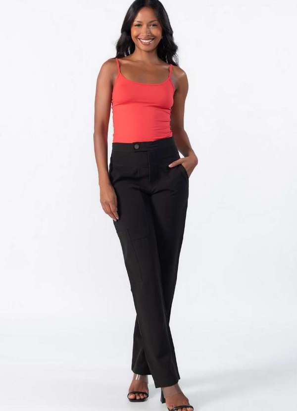 Lamis - Blusa Alcinha Basica Vermelho 2