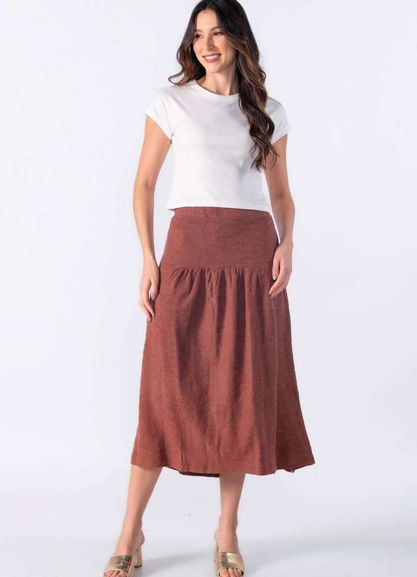 Lamis - Blusa Cropped Basica Canelada Branco