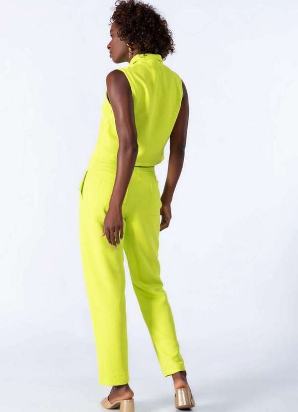 Lamis - Blusa Detalhe Pala com Botoes Verde 4