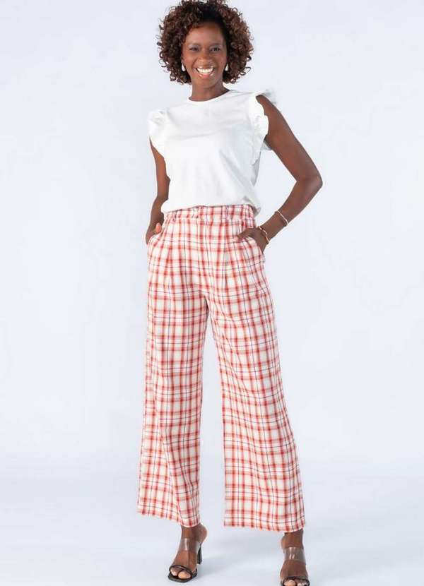 Lamis - Blusa em Algodao Muscle Babado Off White