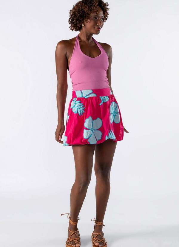 Lamis - Blusa Frente Unica Canelada Lilas 2