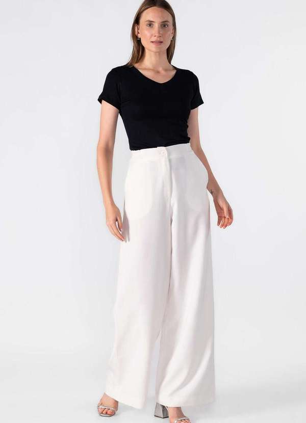 Lamis - Blusa Malha Gola V Preto 2