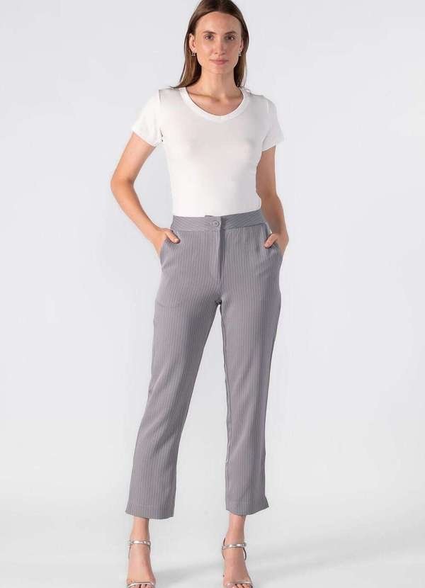 Lamis - Blusa Malha Gola V Branco 2