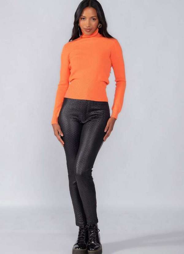 Lamis - Cacherrel Tricot Barra Larga Laranja