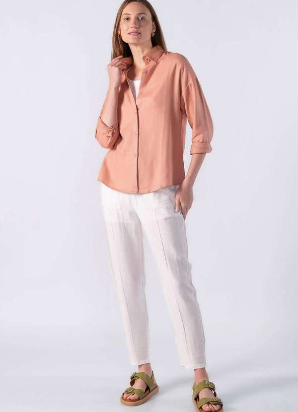 Lamis - Camisa Basica Oversized Lisa Rose