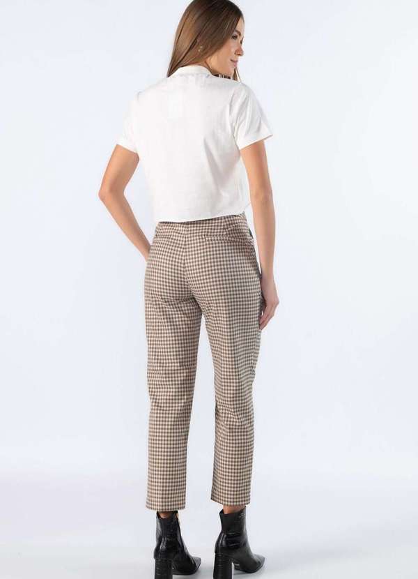 Lamis - Cropped Basica Gola Media Detalhe Canelado Off White 4