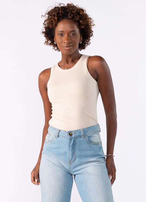 Lamis - Regata Basica Canelada Bege