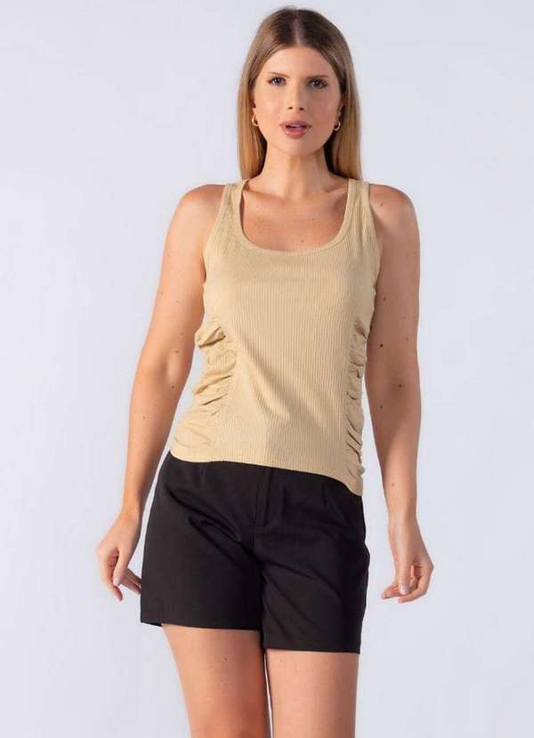 Lamis - Regata Canelada Franzida Bege