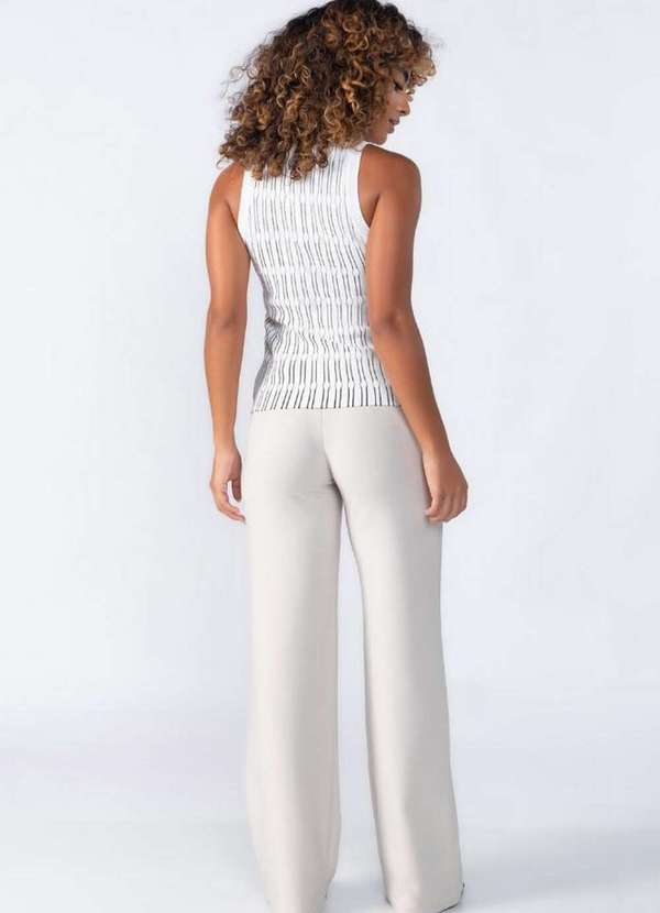 Lamis - Regata com Listra Trabalhada Branco 4