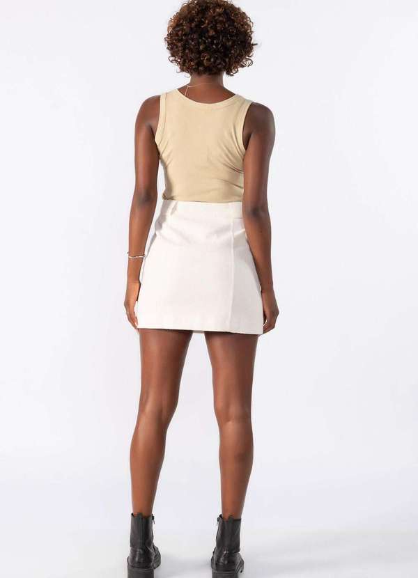 Lamis - Regata Decote V Canelada Verde Claro 4