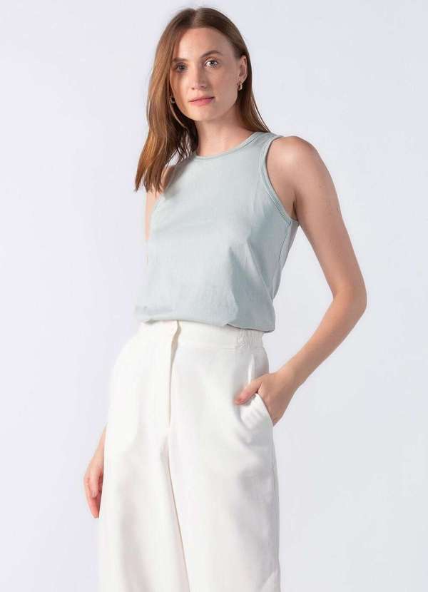 Lamis - Regata em Algodao Abertura Lateral Verde