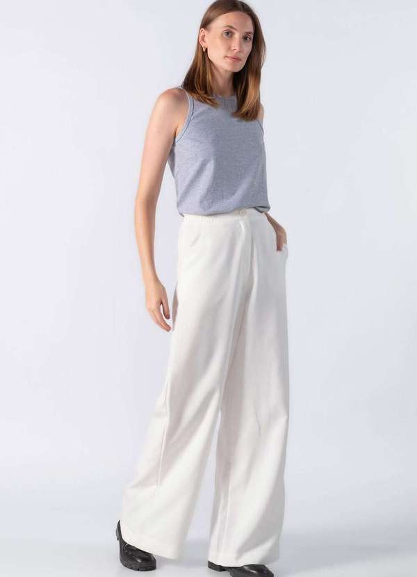 Lamis - Regata em Algodao Abertura Lateral Cinza 2