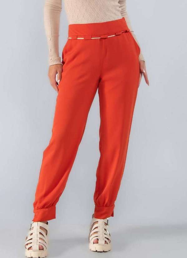 Lamis - Calca Botao na Barra Detalhe Cos Telha 3