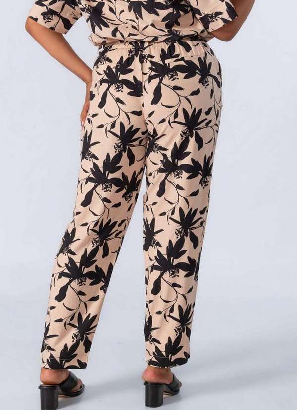 Lamis - Calca em Linho Clochard Reta Bege 3