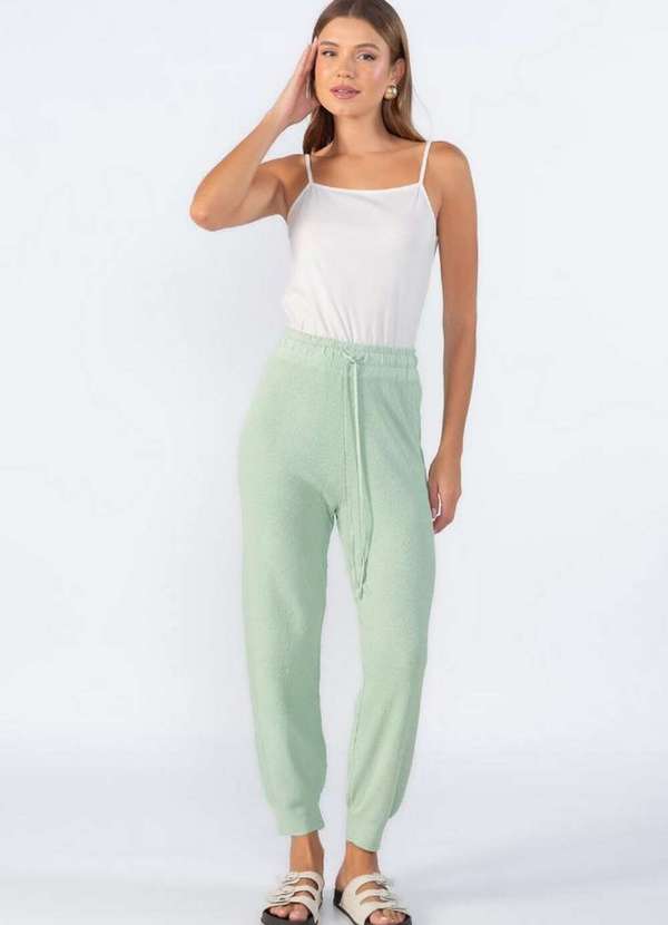 Lamis - Calca Jogger com Cordao Verde