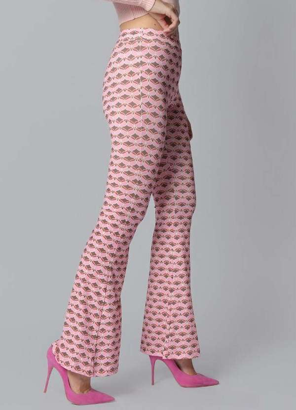 Lamis - Calca Legging Bailarina Estampada Rosa 3