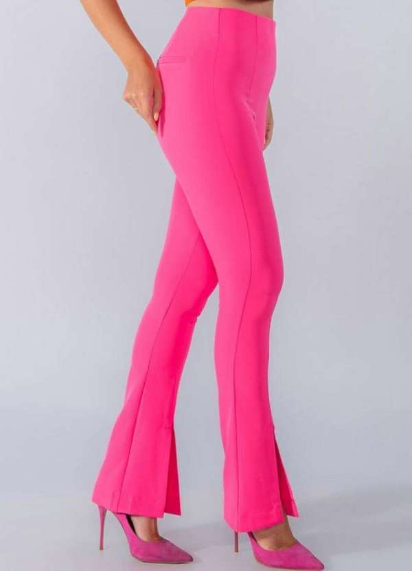 Lamis - Calca Monte Carlo com Fenda Rosa 3