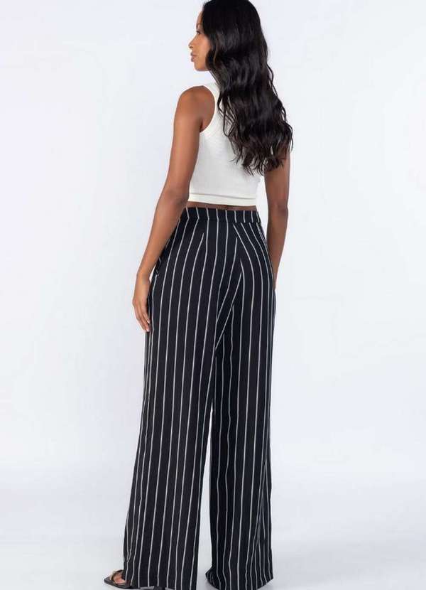 Listra Verde Blusa Listrada Cala Preta Listra Branca Calça