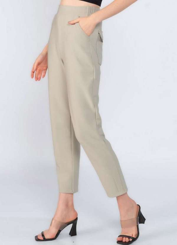 Lamis - Calca Reta Social com Elastico Verde 3