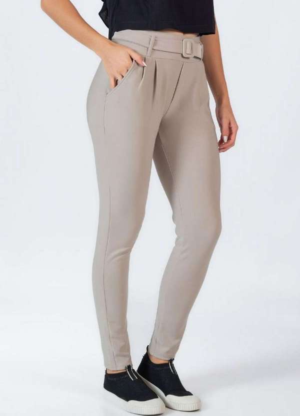 Lamis - Calca Social em Poliester Cinza 3