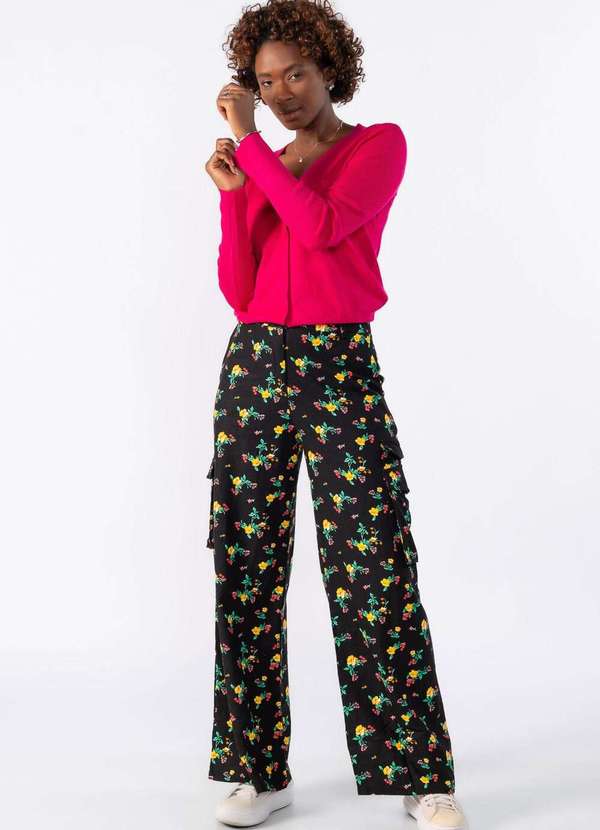 Lamis - Casaqueto Detalhe nos Bolsos Pink