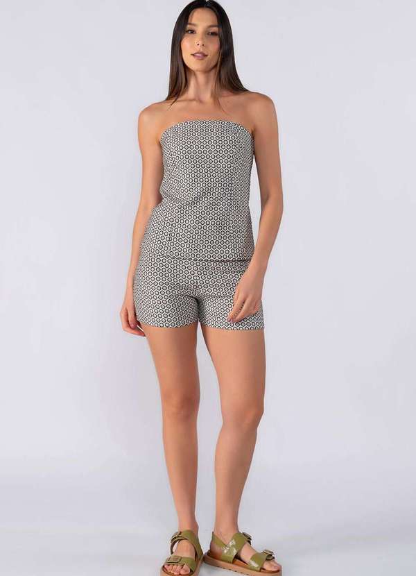 Lamis - Conjunto Short e Tomara que Caia Verde 2