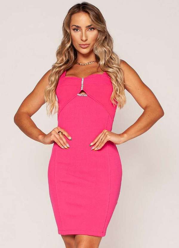 Vestido Curto Vestido Bandagem Acetinada Vestido De Bandagem Curto