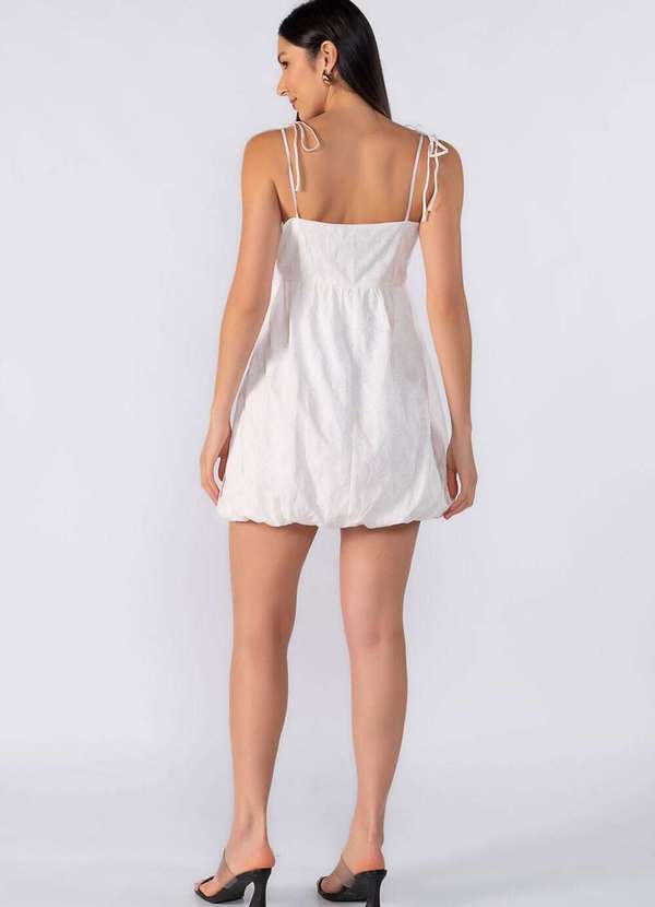 Lamis - Vestido Curto Balone Off White 2