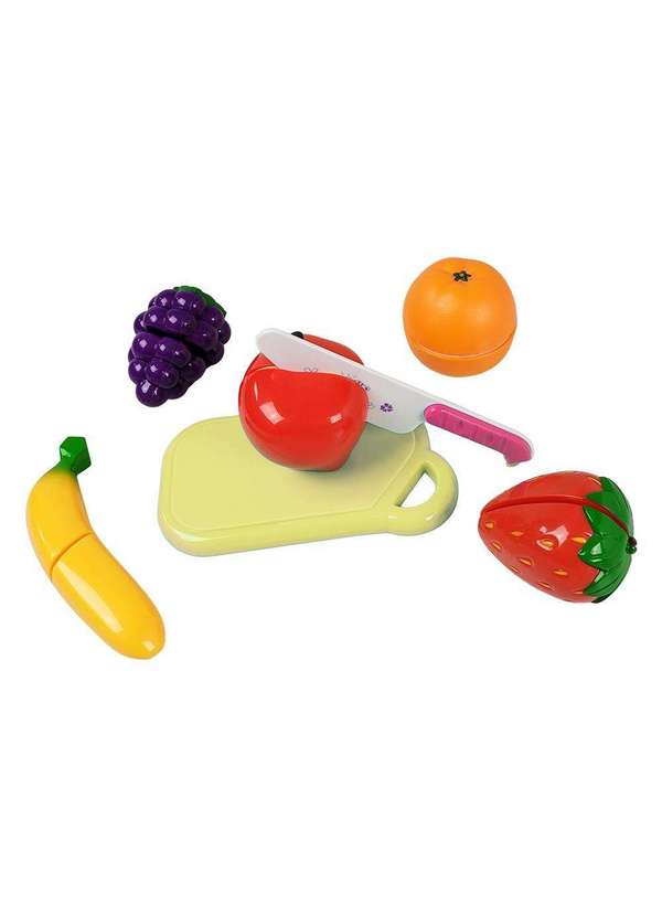 Comida de cozinha frutas e legumes cortando brinquedo educativo de