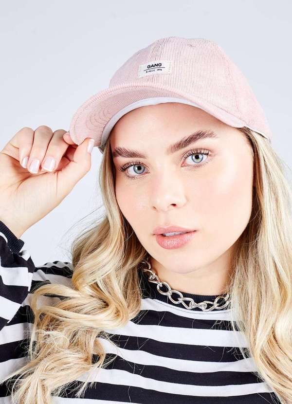 Gang - Bone Veludo Cotele Rosa Gang Un