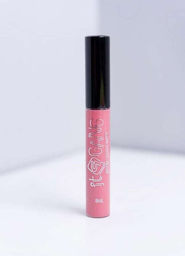 Gang - Batom Liquido Matte Rosa Morango Rosa