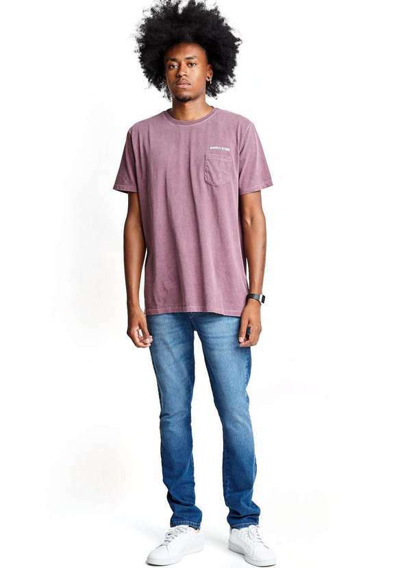 Gang - Calca Jeans Skinny Gang Masculina Azul