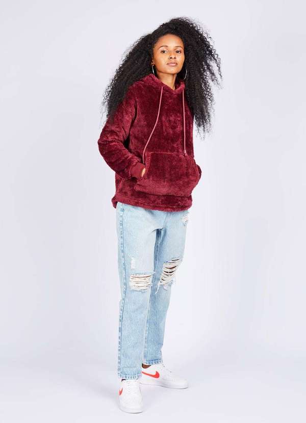 Gang - Moletom Canguru Gang Feminino Nude