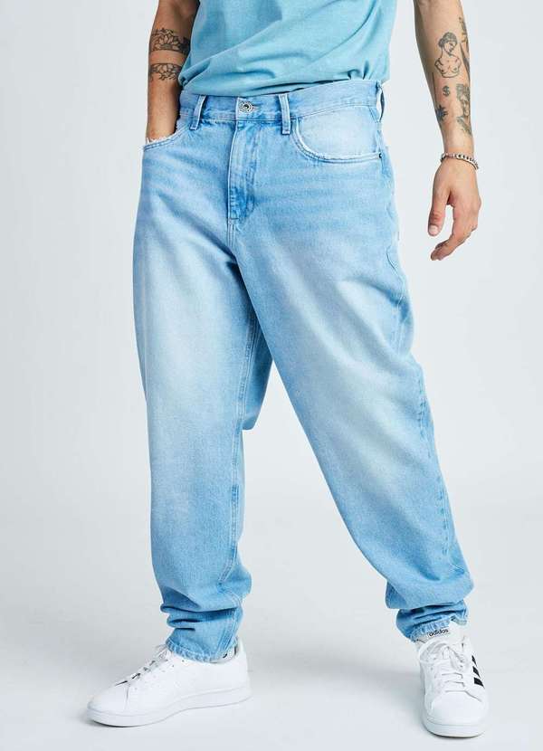 Gang - Calca Jeans Balloon Gang Masculina Azul 3