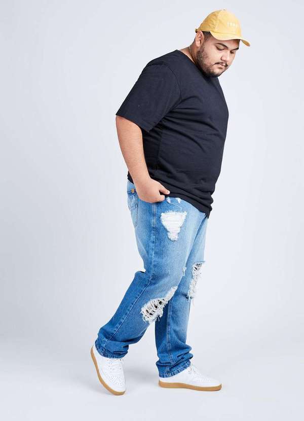 Gang - Calca Jeans Blue Medio Gang Masculina 48 1