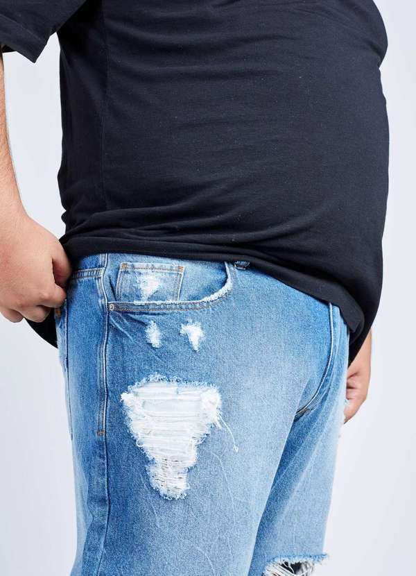 Gang - Calca Jeans Blue Medio Gang Masculina 48 3