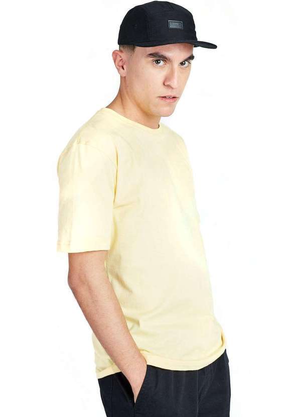 Gang - Camiseta Basica Amarela Amarelo