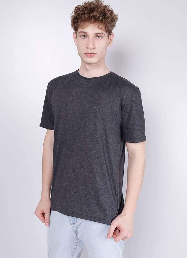Gang - Camiseta Basica Cinza Chumbo Cinza 10