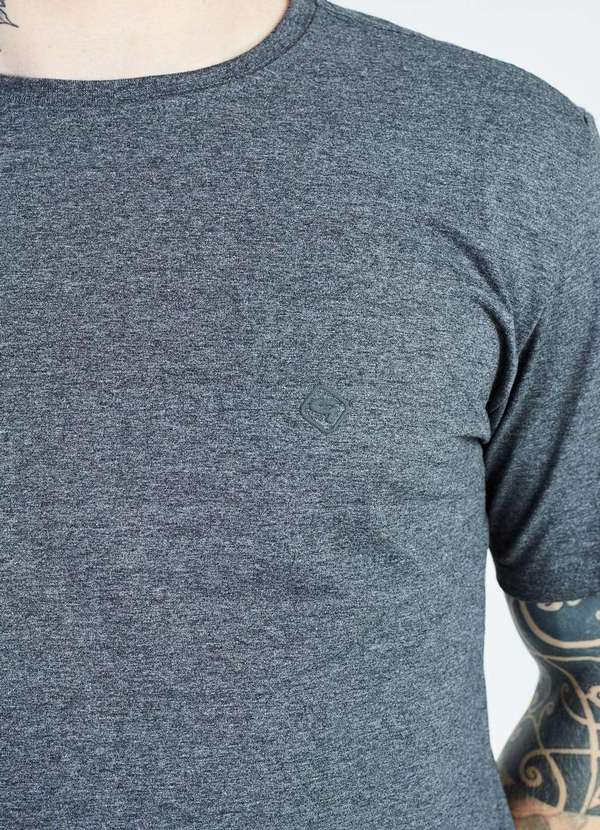 Gang - Camiseta Basica Cinza Chumbo Cinza 8