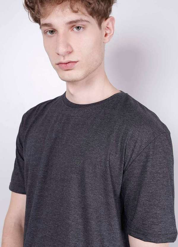 Gang - Camiseta Basica Cinza Chumbo Cinza 9