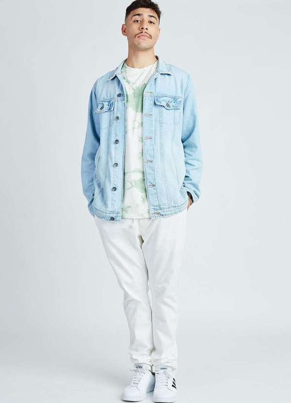 Gang - Camiseta Tie Dye Verde Gang Masculina Verde 3