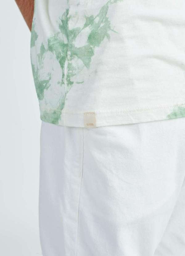 Gang - Camiseta Tie Dye Verde Gang Masculina Verde 5